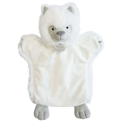 Image of Doudou et Compagnie DC3620 Cuddly Toy Wolf 25 cm White