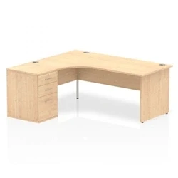 Image of Impulse 1800 Left Hand Panel End Workstation 600 Pedestal Ma
