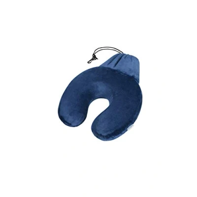 Image of Samsonite Global Travel Accessories Memory Foam Pillow, 29 cm, Blue (Midnight Blue)