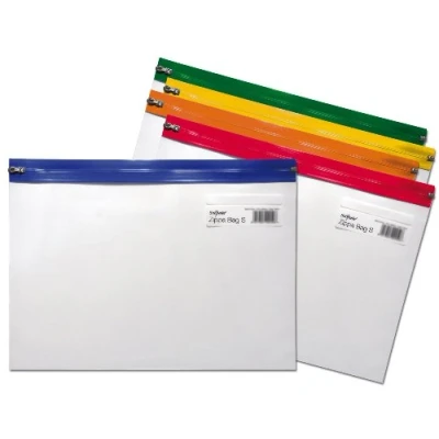 Image of Snopake 12814 Assorted A4 Plus Zippa Bag (Pack of 25)