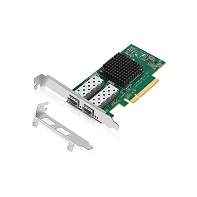 Image of 10Gb Dual LAN SFP PCI e Network Card, Intel 82599(X520) Controller, NICGIGA 10Gbps Ethernet Adapter, 2 * 10Gbe Port, 10G NIC Support Windows/Windows Server/Linux/VMware