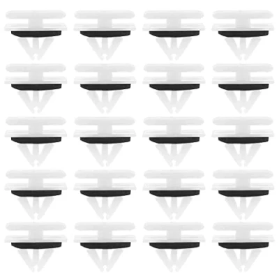 Image of Create idea 20PCS Car Rear Wheel Arch Flares &amp; Moulding Trim Clips 11548152 Replacement Plastic Clip Mounting Retainers Fastener