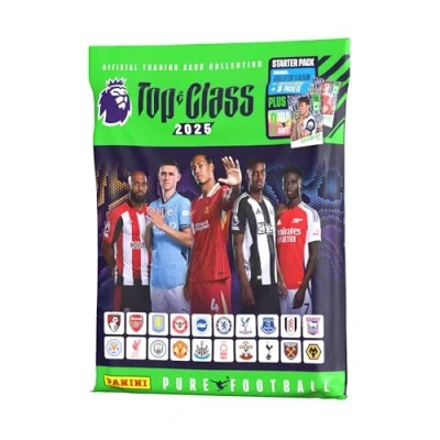 Image of Premier League Top Class Trading Cards 2025 Starter Pack
