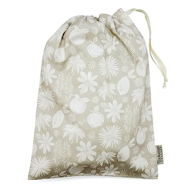Image of Cooksmart British Designed Reusable Produce Bags Vegetable &amp; Fruit for Shopping Eco Friendly Veg Homestead