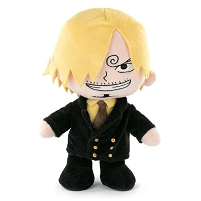 Image of BARRADO One Piece Soft Toy of the Characters 28cm, 11&#039;02&quot; Luffy, Sanji, Roronoa Zoro Super Quality (Sanji)