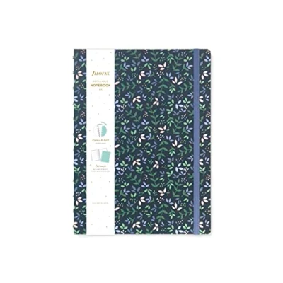 Image of Filofax Garden A4 Refillable Notebook Dusk