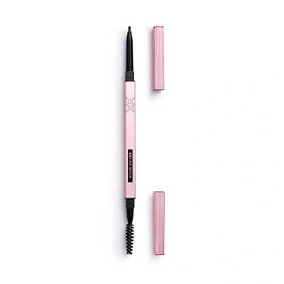 Image of Revolution Beauty London XX, Xxfine Micro Brow, Brow Pencil, Medium Brown, 0.1g
