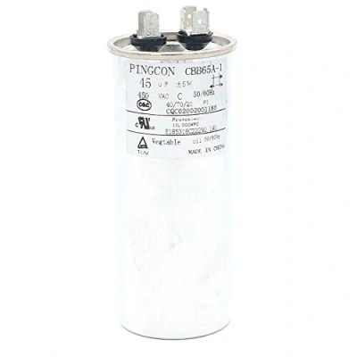 Image of DollaTek 45uF CBB65 Capacitor Motor Running for Air Conditioner 450VAC SH 40/70/21 50/60Hz