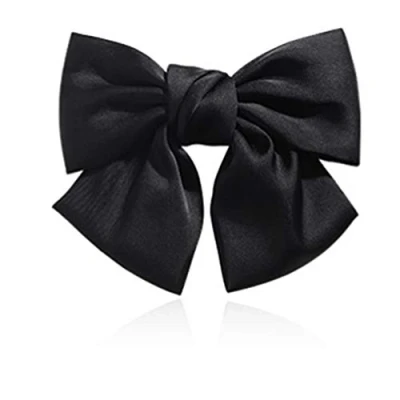 Image of 3 Pcs Hair Bow Clips Large Barrettes Alligator Clip Bowknot Hairpins for Women Girls Toddlers Kids