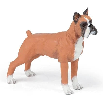 Image of PAPO CATS AND DOGS 54019 Boxer Figurine, Multicolour