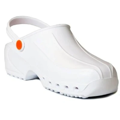 Image of GIMA 26200 Ultra light clogs with straps, nurse, medical /hospital professional use, size 44, white