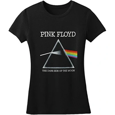 Image of Pink Floyd Women&#039;s DSOTM Refract Short Sleeve T Shirt, Black, Size 14 (Manufacturer Size:X Large)