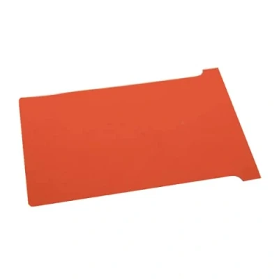 Image of Nobo T Card Size 3 80 x 120mm Red (Pack of 100) 2003003 + FREE FINCHLEY REFILL PEN (1)