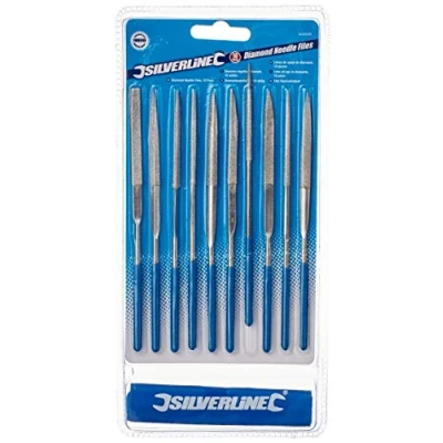 Image of Silverline Diamond Needle File Set 10pce