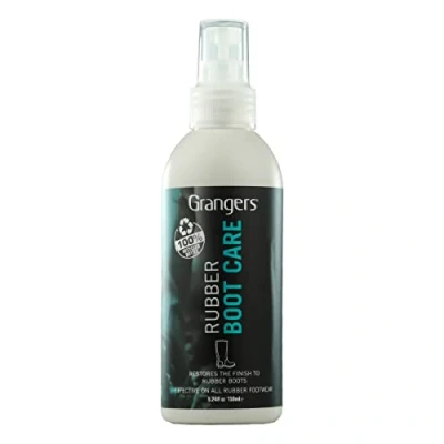 Image of Grangers rubber Boot Care 150ml Restores the shine and removes blooming on boots