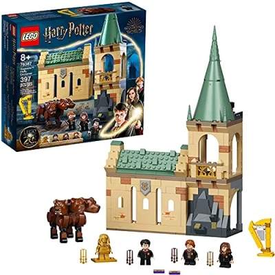 Image of LEGO Harry Potter Hogwarts: Fluffy Encounter 76387 Building Kit; 3 Headed Dog Hogwarts Set; Cool, Collectible Toy; New 2021 (397 Pieces)