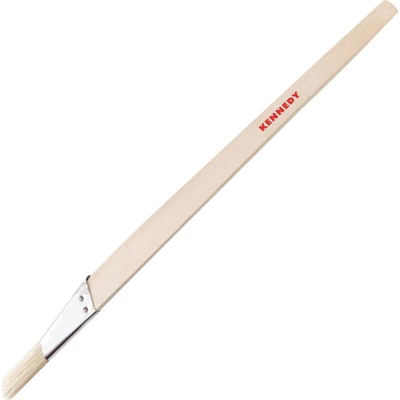 Image of 5x Kennedy Flat Angle Brush, Natural Bristle, 1/2in