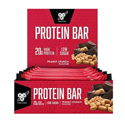 Image of BSN Protein Bar 12 Bars Peanut Crunch