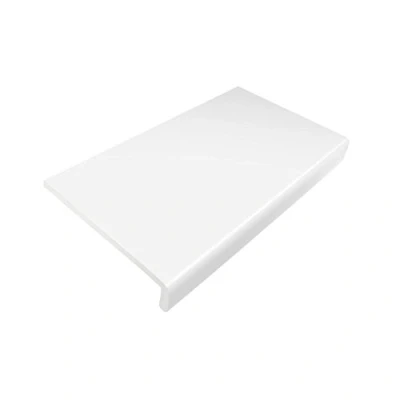 Image of 175mm White UPVC Window Board/Cill Cover 2.5m Long 9mm Thick Plastic Sill Capping
