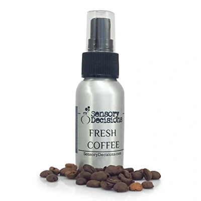 Image of Sensory Decisions Coffee Car Freshener Real Scented Air Perfume Spray