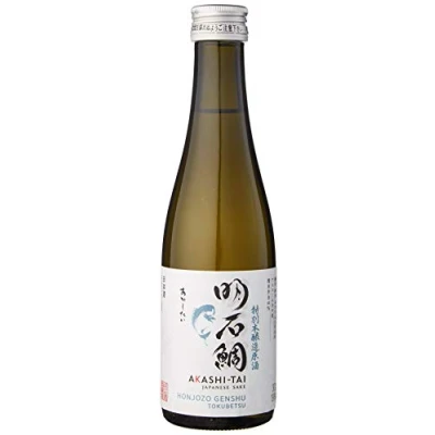 Image of Akashi Tai Tokubetsu Honjozo Genshu Sake, 30 cl