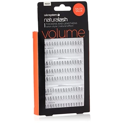 Image of Salon System Individual Lashes VALUE PACK Black Medium by