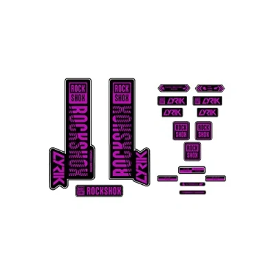 Image of Rock Shox Lyrik 2018 Fork Bike Compatible Stickers 29&#039;&#039;