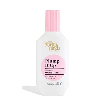 Image of Bondi Sands Plump It Up Peptide Serum Enriched with Collagen + Suitable for sensitive skin Vegan Cruelty Free 30ml/1.01 Oz