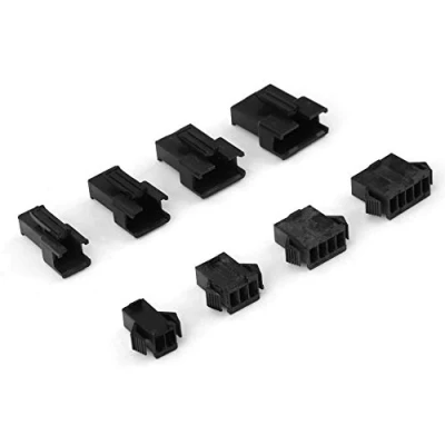 Image of 200PCS 2.54mm Pitch 2 3 4 5 Pin JST SM Connector Male Female Housing Adapter Assortment Kit