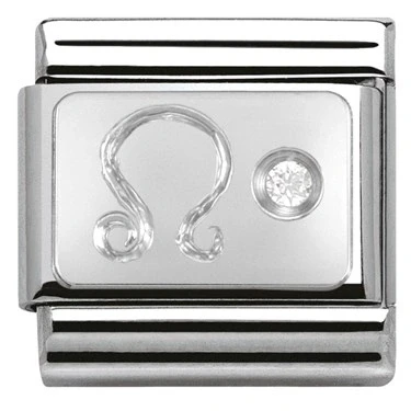 Image of Nomination Leo Zodiac Charm