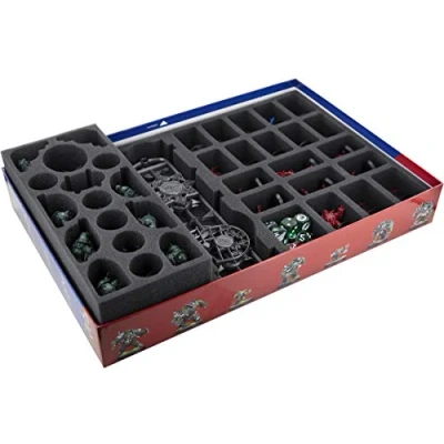 Image of Feldherr foam set compatible with Blood Bowl: Second Season Edition board game box