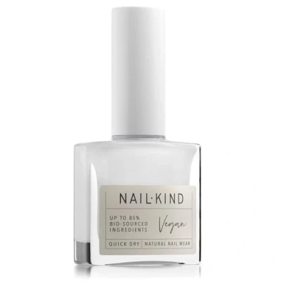Image of NAILKIND White Nail Polish Cloud Bunny Classic Varnish Vegan Lacquer Peta Certified + Cruelty Free Quick Drying Long Lasting Chip Resistant Manicure 8ml