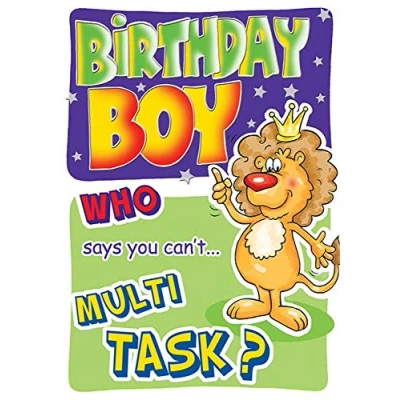 Image of Humour Birthday Card 7 x 5 inches Piccadilly Greetings