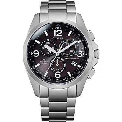 Image of Citizen Men&#039;s Chronograph Eco Drive Watch with Stainless Steel Strap CB5920 86E