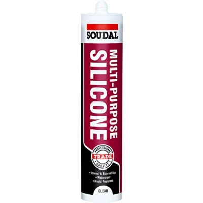 Image of Soudal MPSC Silicone Sealant, Clear