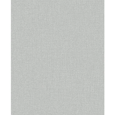 Image of Boutique Grey Chenille Textured Plain Metallic Luxury Paste The Wall Wallpaper