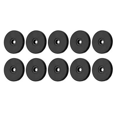 Image of 10Pcs 125KHZ Patrol Tags, RFID Inductive Tag Token for Guard Tour System Checkpoint, Checkpoints with Super Large Storage Capacity (Black)