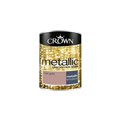 Image of Crown Retail Metallics Rose Gold 1.25 L