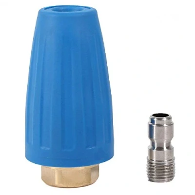 Image of Yosoo 3000 Psi Rotating Spray Turbo Nozzle for High Pressure Washer Cleaner Gun Accessory 1/4&quot; Quick Connect (Size : 4)