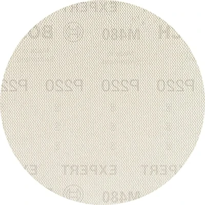 Image of Bosch Professional 50x Expert M480 Sanding Net (for Hardwood, Paint on wood, Ø 150 mm, Grit 220, Accessories Random Orbital Sander)