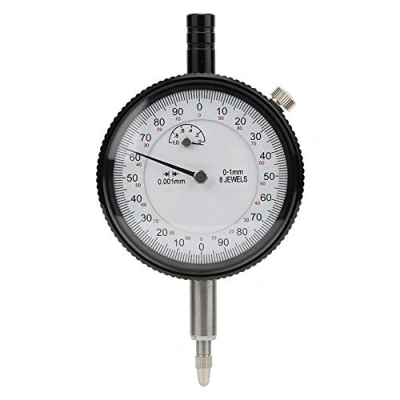 Image of 0.001mm 0 1mm Dial Indicator 8 Jewels Shockproof Precision Gauge Measuring Tool