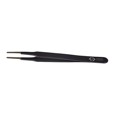 Image of C.K Positioning Tweezer ESD 120mm, Flat, fine, round tip