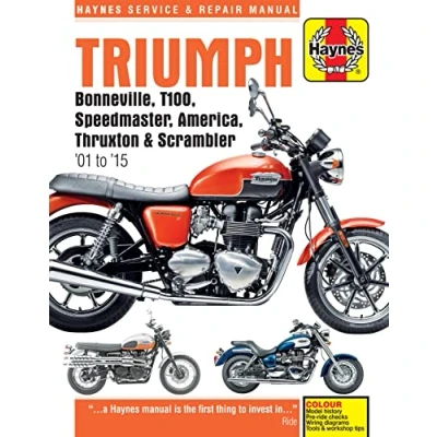 Image of Triumph Bonneville (01 15) Haynes Repair Manual (Paperback)