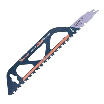 Image of Vearter 1PC 12 Inches (305mm) Carbide Reciprocating Saw Blade Masonry Sawzall for Cutting Porous Concrete, Foam Bricks, Fiber Cement