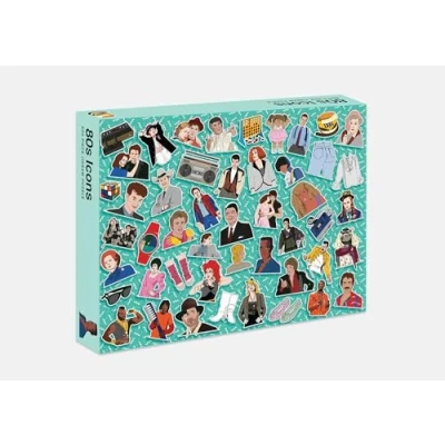Image of 80s Icons: 500 Piece Jigsaw Puzzle