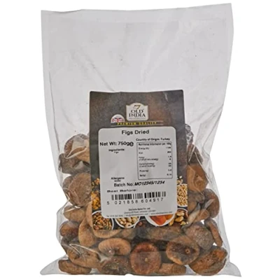 Image of Old India Figs Dried 750g