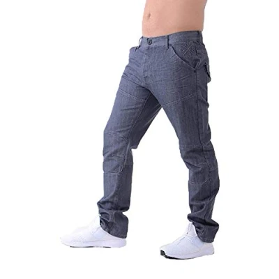 Image of Crosshatch Men&#039;s Jeans Woodel Grey 44 Regular