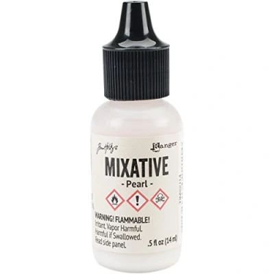 Image of Ranger Tim Holtz Adirondack Alcohol Ink, Pearl, 0.5oz