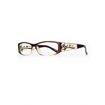 Image of EYEBOGO Kaylee Stylish Reading Glasses for Women (Brown, 3.75)
