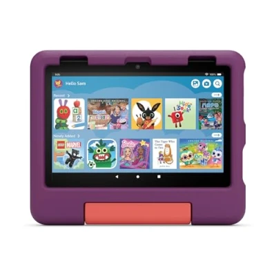 Image of New Amazon Kid Proof Case for Fire HD 8 tablet (only compatible with 12th generation tablet), Grape